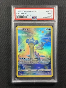 Pokémon Cards PSA 9 Mint Lapras Crown Zenith Galarian Gallery Swsh GG05/GG70 - Bild 1 von 2