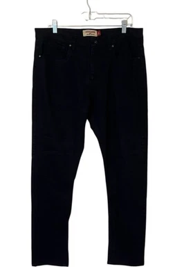 Pantalones Hudson & Barrow NYC para Hombres 36x32 Azul Pantalones Ajustados Elastizados Preppy Foto 1 de 4