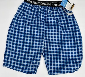 Boxer Shorts Vintage Algodón a Cuadros Ligeros Nuevos con Etiquetas Talla 8 - Imagen 1 de 5