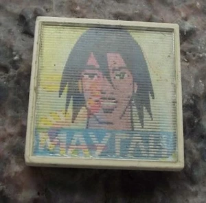 Mowgli Shere Khan Kipling Jungle Book 3D Flicker Wiggle Lenticular Pin Badge - Picture 1 of 3