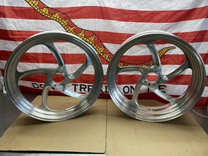 Used 03-17 Victory Performance Machine Monaco Bare Wheels 18x3 Front 18x5 Rear - Picture 1 of 18
