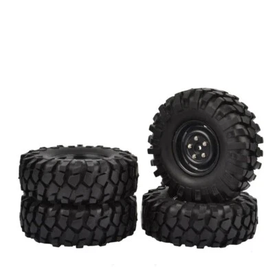 1/10 RC Rock Crawler 1.9inch Tires Wheels Set for Axial SCX10 D90 TRX4 CC01 CC02 - Bild 1 von 4