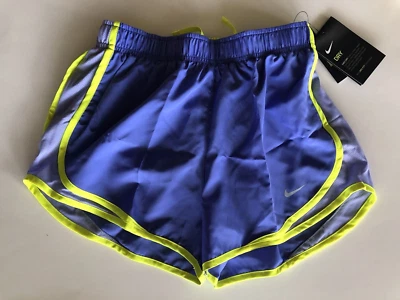 Nike Tempo Running Shorts SMALL Sapphire/Thistle Dri-FIT  w/liner Jogging RARE - Image 1 of 4