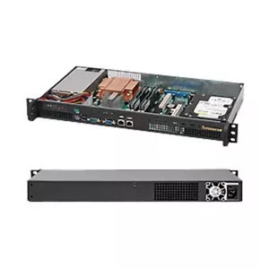 Supermicro SuperChassis CSE-503L-200B 1U telaio montaggio su rack profondità corta 200 W NUOVO - Foto 1 di 1