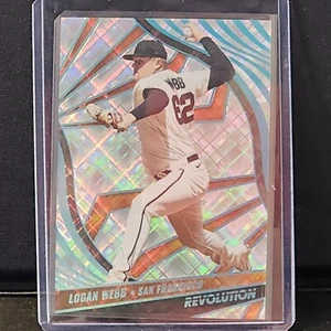 Logan Webb 2022 Panini Chronicles Revolution Cosmic 18/99 - Picture 1 of 2