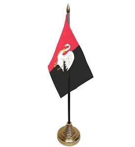 BUCKINGHAMSHIRE NEW DESKTOP TABLE FLAG 6"X4" 15cm x 10cm flags - Picture 1 of 1