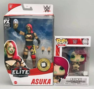 Lotto WWE Asuka ~ Modellino Elite Series 87 e Funko Pop 96 - Foto 1 di 10