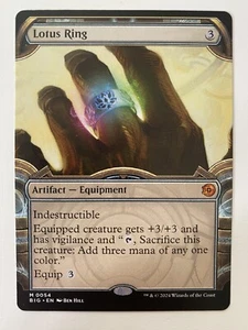 Lotus Ring *Non-Foil* SHOWCASE OTJ BIG MTG NM/MT The Big Score Combined Shipping - Picture 1 of 2