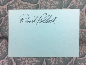 David Pollock - Top Gear - Only Connect - Jungle Run - Autograph 1977 - Picture 1 of 2