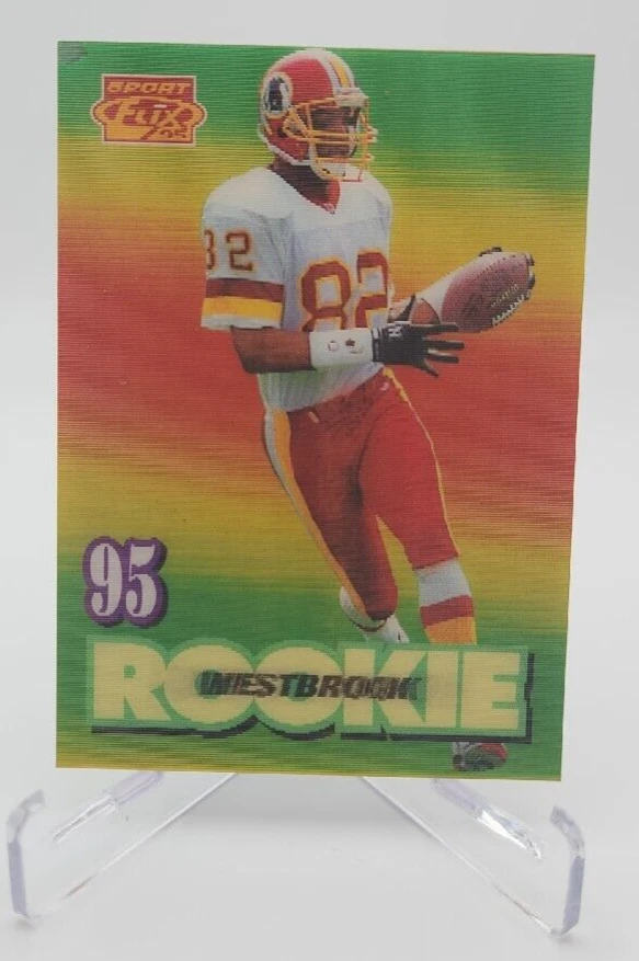 Michael Westbrook - 1995 - Sportflix - Washington Redskins - Rookie - #121 - Image 1 of 2