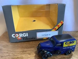 Ford Corgi Classic 1/43 popular furgoneta Corgi Collection Club 1989 #D980 - Imagen 1 de 11