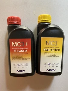 Adey MC1+ & MC3 Bundle Central Heating System Cleaner & Protector 2x 500ml *New* - Picture 1 of 1