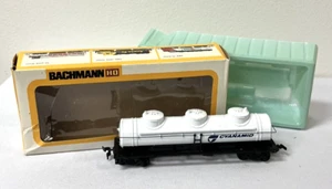 Vagón cisterna vintage tren de juguete escala Bachmann cianamida tres cúpulas #43100139 - Imagen 1 de 16