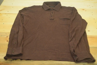 ERMENEGILDO ZEGNA Sweater Mens X Large 54 Wool Pullover Polo Shirt Italy - Image 1 of 4