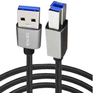 1m Premium Superspeed USB3.0 Type A Male to Type B Male A-B AM-BM Printer Cable - Picture 1 of 12