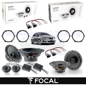 Altavoces Ant + Post FOCAL AUDITOR ASE165 + ACX165 Para SEAT IBIZA 6J - Imagen 1 de 13