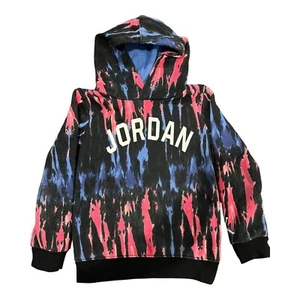 Nike Air Jordan Sport DNA Statement Fleece Tie Dye Hoodie Kids 4T - Picture 1 of 4