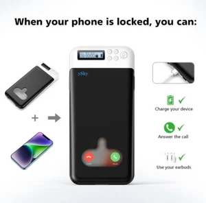 Cell Phone Lock Box with Timer, Blacked out Screen, for iPhone, Phone Locker - Picture 1 of 5