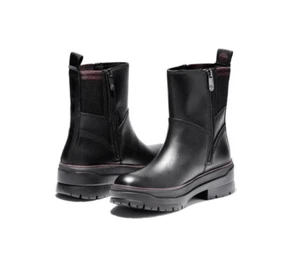 Timberland Women's Malynn Waterproof Size-Zip Leather Winter Boots Multi Size - Picture 1 of 16