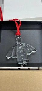 Orrefors 2000 Annual Crystal Christmas Ornament Angel - Picture 1 of 2