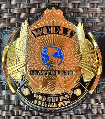 WWF Winged Eagle Championship Belt HD Classic Shields Cover