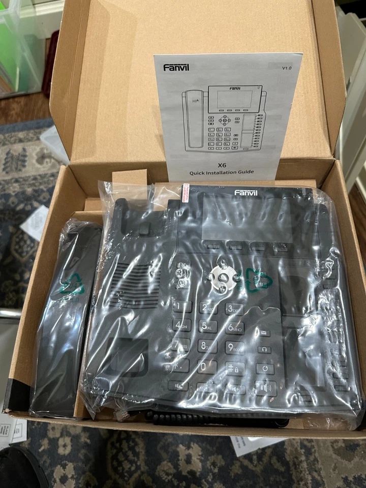 2 Fanvil X6 Enterprise IP Phones - Image 1 of 2