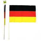 Deutschland Stabfahne Fanartikel WM EM 30x45cm Fahne Fußball Flagge