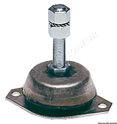 Osculati 电镀钢防震支撑 200 kg — 第 1/4 张图片