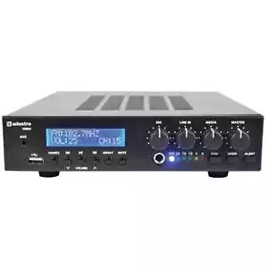 Adastra UM60 Compact 60W 100V PA Mixer Amplifier with BT/FM/USB - Picture 1 of 4