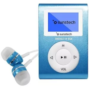 Reproductor MP3 Player Sunstech Dedalo III/ 8GB/ Radio FM/ Azul - Imagen 1 de 1