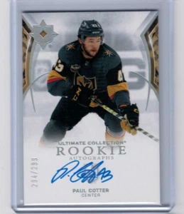 2023-24 Ultimate Collection Paul Cotter Ultimate Rookie Auto RC #'ed 294/299 - Picture 1 of 1