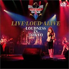 LIVE-LOUD-ALIVE LOUDNESS IN TOKYO Free Shipping with Tracking# New from Japan