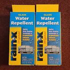 Lot 2 Rain-X Glass Water Repellent Treatment 3.5 oz for Enhanced Visibility NEW