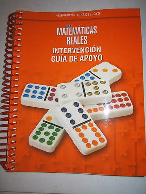 2009 REAL MATH INTERVENTION GUIA DE APOYO WORKBOOK - SPANISH VERSION - Image 1 of 4