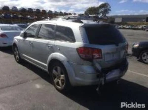 2010 DODGE JOURNEY 5067787AC LEFT HEADLAMP JC, CHROME INSERT, 09/08-12/16 - Picture 1 of 9