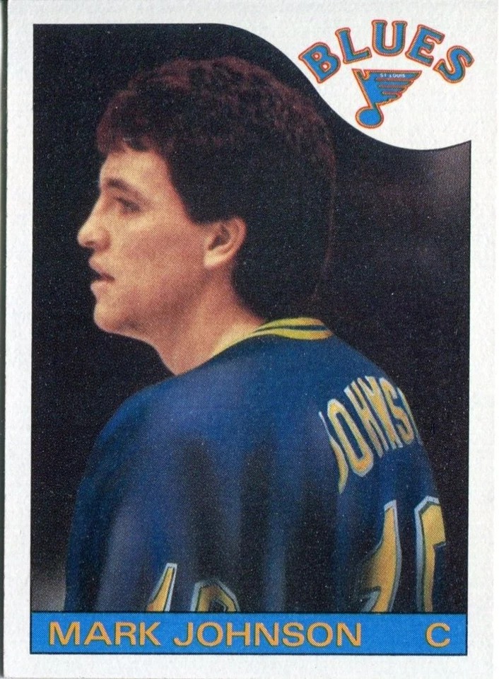 1985-86 Topps Hockey Card - Mark Johnson Card #44 - Image 1 of 1