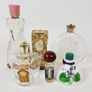 6 botellas de perfume vacías vintage Myrurgia Prince Mathchabelli Madam Rochas - Imagen 1 de 8