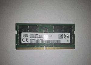 SK Hynix 32GB PC5-5600B (DDR5) SODIMM Memory - Picture 1 of 1