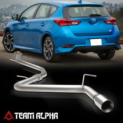 Fits 2016-2018 Scion/Toyota iM/Corolla iM[3" BEVELED TIP MUFFLER]Catback Exhaust - Image 1 of 4