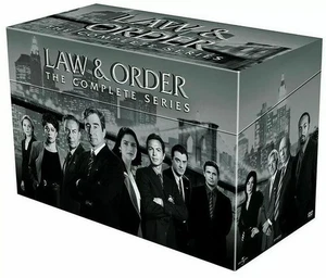 Law and Order Complete Series Seasons 1-20 DVD 104-Disc AUTHENTIC - Imagen 1 de 5