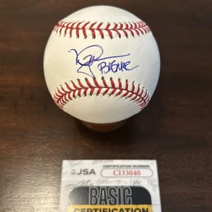 Athletics MARK MCGWIRE Signed Official MLB Baseball Inscription BIG MAC. JSA CER - Picture 1 of 4