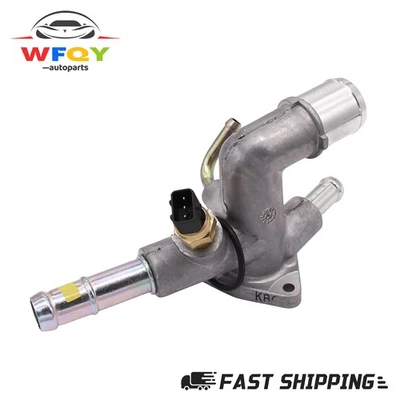 全新 恒温器 保护套 外壳 适用于 2011 - 2016 现代伊兰特 1.8L 美国 — 第 1/4 张图片