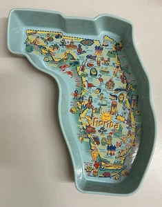 Casseruola grande 180° gradi a forma di Stato della Florida piatto da forno - Foto 1 di 4
