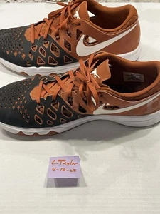 Size 13 Men's Nike Free 5.0 Training Shoes Texas Longhorns Burnt Orange UT - Picture 1 of 4
