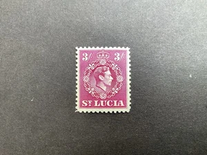 St Lucia 1946. George VI. Royal Portrait. SG136a. M/Mint. - Picture 1 of 2