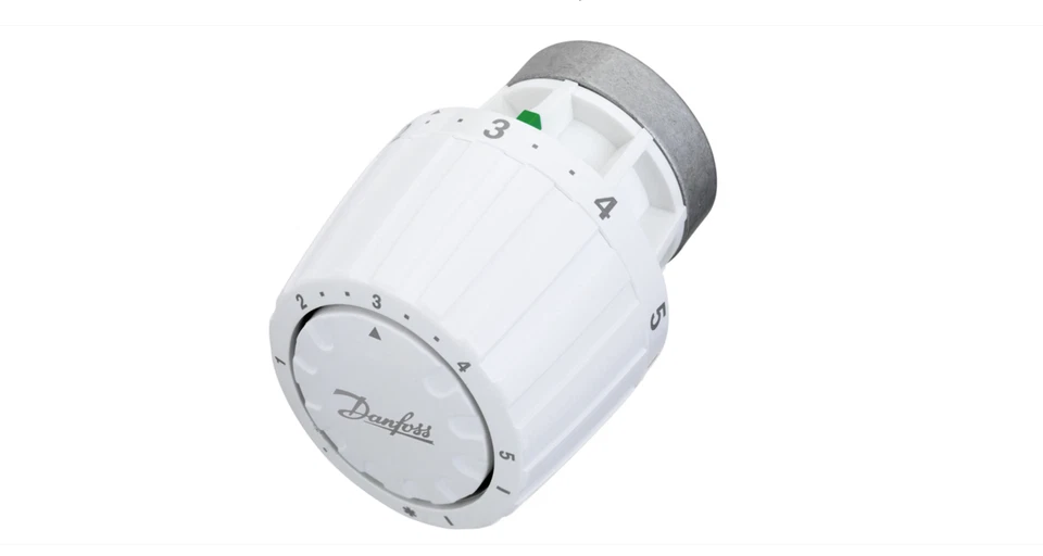 Danfoss RA/V 34mm, 2960 Thermostatkopf - Weiß (013G2960) - Bild 1 von 1