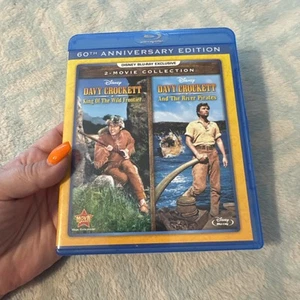 Davy Crockett 2 Movie Collection (Blu-ray) Disney Movie Club Exclusive - Picture 1 of 4