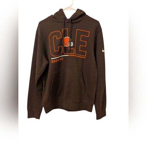 VETEMENTS Felpa con cappuccio Nike Cleveland Browns CLE piccola unisex nuova con etichetta NFL Team Apparel