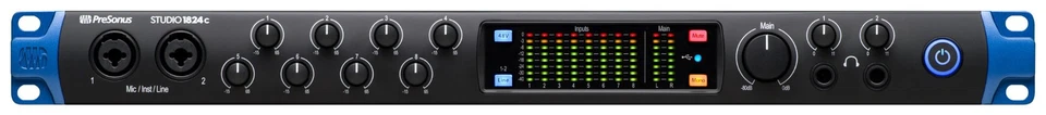 Presonus Studio 1824c USB C Audio Interface MIDI Mikrofon Monitor Aufnahme Mix - Bild 1 von 3