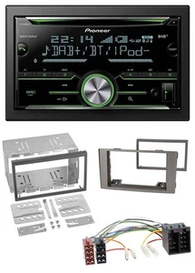 Pioneer Bluetooth MP3 DAB 2DIN USB CD Autoradio für Iveco Daily 2006-2014 silber - Bild 1 von 7